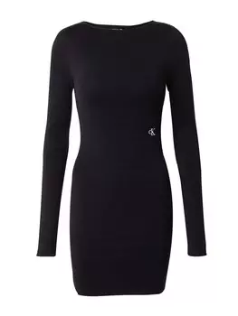 Вязанное платье Calvin Klein, черный