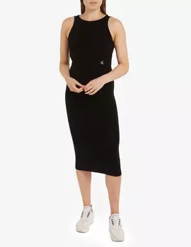 Вязанное платье Calvin Klein Jeans, черный