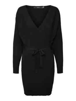 Вязанное платье Vero Moda, черный
