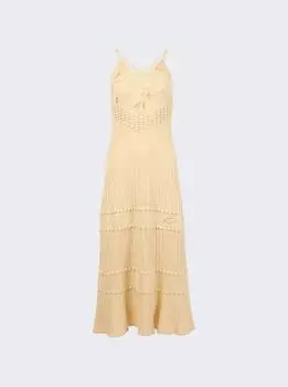 Вязаное платье ETRO, желтый
