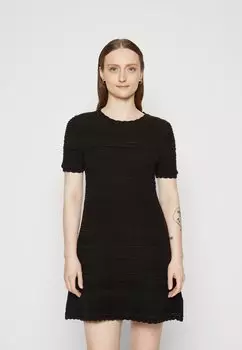 Вязаное платье GAP, цвет Czarny