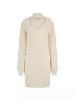 Вязаное платье Guess, белый
