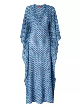 Вязаное платье Missoni, синий