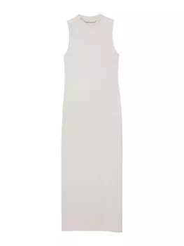 Вязаное платье Pull&Bear, экрю