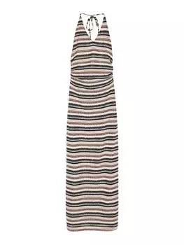 Вязаное платье Pull&Bear, экрю