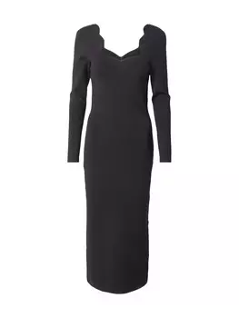 Вязаное платье Ted Baker Knitted dress, черный