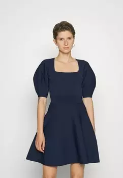 Вязаное платье Ted Baker, синий
