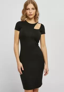 Вязаное платье Urban Classics, черный