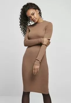 Вязаное платье Urban Classics, хаки