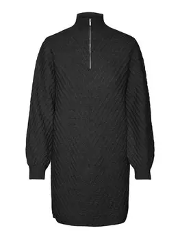 Вязаное платье Vero Moda, черный