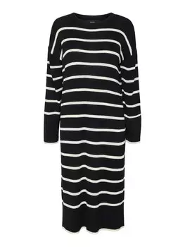 Вязаное платье Vero Moda JOANA, черный