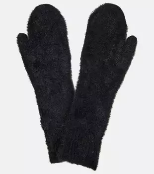 Вязаные варежки manray Isabel Marant, черный