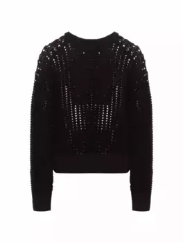 Вязаный джемпер 4G Givenchy, черный