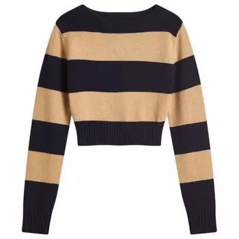 Вязаный джемпер Max Mara, синий