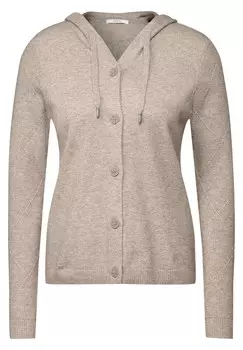 Вязаный кардиган CECIL Knit Cardigan, бежевый