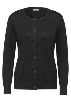 Вязаный кардиган CECIL Knit Cardigan, черный