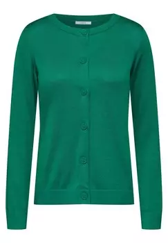 Вязаный кардиган CECIL Knit Cardigan, зеленый