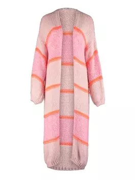 Вязаный кардиган Hailys Knit Cardigan, розовый