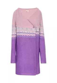 Вязаный кардиган IZIA Knit Cardigan, сиреневый
