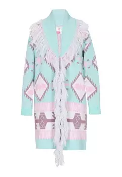 Вязаный кардиган IZIA Knit Cardigan, зеленый