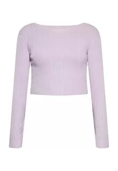 Вязаный кардиган NAEMI Knit Cardigan, лавандовый