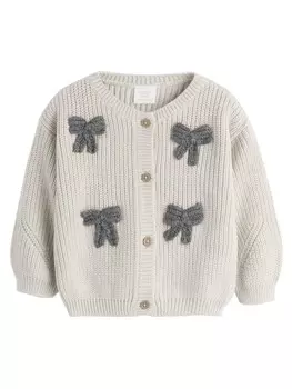 Вязаный кардиган Next Knit Cardigan, бежевый