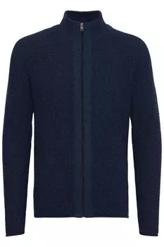 Вязаный кардиган !Solid Knit Cardigan Kotcha, темно-синий
