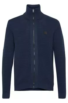 Вязаный кардиган !Solid Knit Cardigan, темно-синий