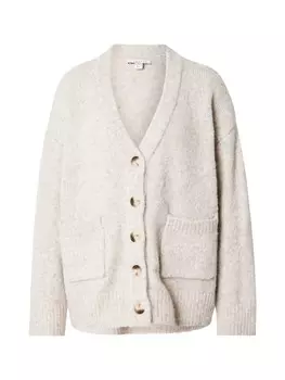Вязаный кардиган TOPSHOP Knit Cardigan, бежевый