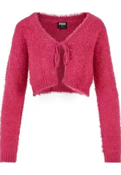 Вязаный кардиган Urban Classics, цвет Raspberry