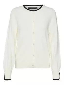 Вязаный кардиган VERO MODA VMBreeze, белый