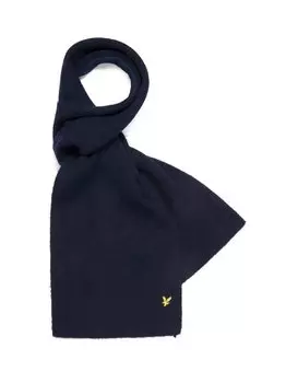 Вязаный шарф Lyle & Scott, синий