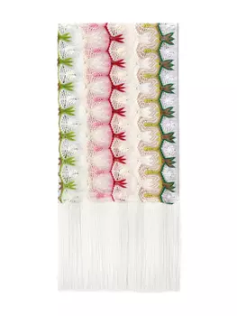 Вязаный шарф Missoni, белый