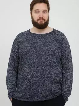 Вязаный свитер bhdan bt Blend, синий