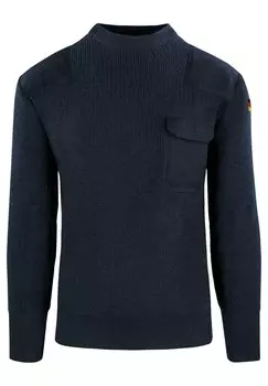 Вязаный свитер Bundeswehr Winterpullover Wollpullover Arbeitspullover normani Outdoor Sports, темно-синий