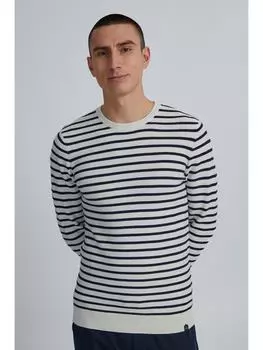 Вязаный свитер CASUAL FRIDAY, белый