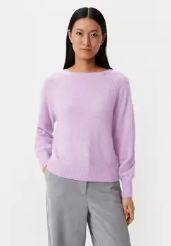 Вязаный свитер comma, цвет lavendel