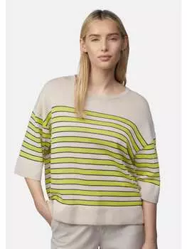 Вязаный свитер comma, цвет olive-beige