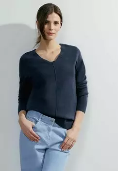 Вязаный свитер COSY Cecil, цвет blau