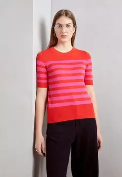 Вязаный свитер CREW Esprit, цвет red