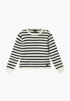 Вязаный свитер FOUESNANT KIDS MARINE Armor lux, цвет dark blue / beige