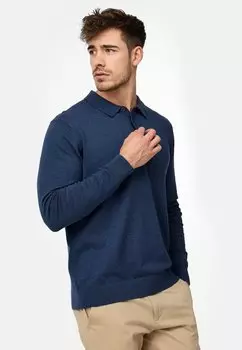 Вязаный свитер Inchips INDICODE JEANS, синий