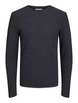 Вязаный свитер Jack & Jones, серый