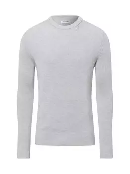 Вязаный свитер Jack & Jones, серый