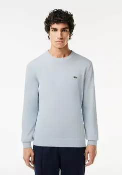 Вязаный свитер Lacoste, синий