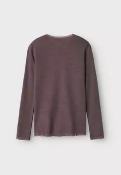 Вязаный свитер MERINO Name it, коричневый