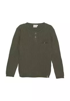 Вязаный свитер Minymo, цвет olive night
