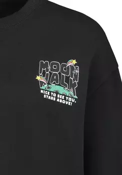 Вязаный свитер Mit Backprint Sublevel, темно-серый
