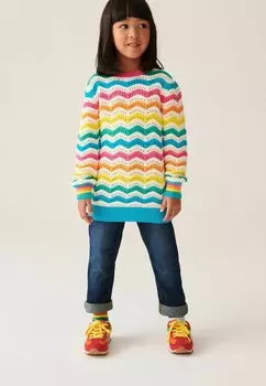 Вязаный свитер RAINBOW Little Bird, цвет multi