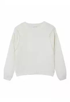 Вязаный свитер RELAXED FIT LMTD, белый